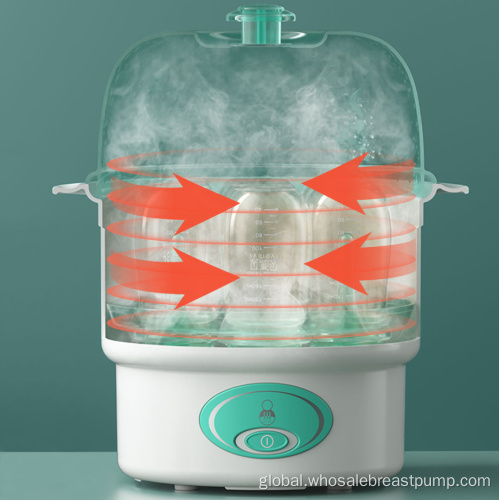 Baby Feeding Bottle Steam Sterilizer Light Disinfection Cabinet Baby Milk Bottle Steam Sterilizer Supplier